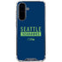 NFL Seattle Seahawks Blue Performance Series Galaxy A36 5G Clear Case