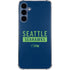 NFL Seattle Seahawks Blue Performance Series Galaxy A55 5G Clear Case