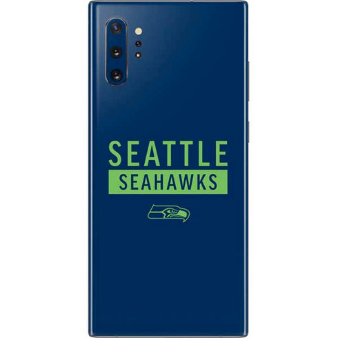 NFL Seattle Seahawks Blue Performance Series Galaxy Note 10 Plus Skin