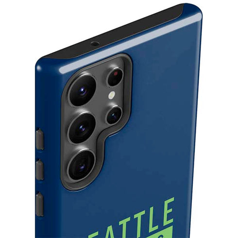 NFL Seattle Seahawks Blue Performance Series Galaxy S23 Ultra Pro Case