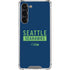 NFL Seattle Seahawks Blue Performance Series Galaxy S24 FE Clear Case
