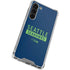 NFL Seattle Seahawks Blue Performance Series Galaxy S24 FE Clear Case