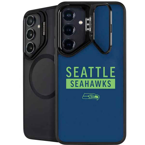 NFL Seattle Seahawks Blue Performance Series Galaxy S25 Kickstand Case