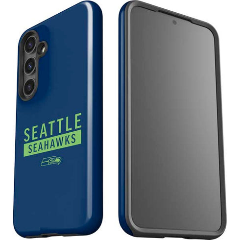 NFL Seattle Seahawks Blue Performance Series Galaxy S25 Plus Impact Case