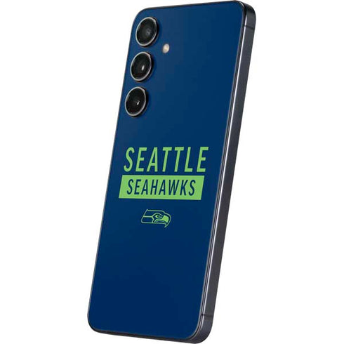 NFL Seattle Seahawks Blue Performance Series Galaxy S24 Plus Skin