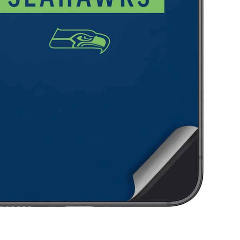 NFL Seattle Seahawks Blue Performance Series Galaxy S25 Skin