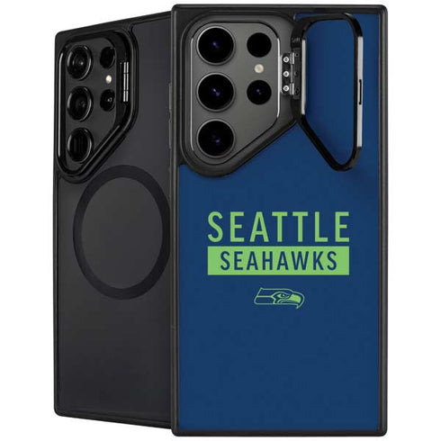 NFL Seattle Seahawks Blue Performance Series Galaxy Cases