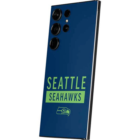 NFL Seattle Seahawks Blue Performance Series Galaxy S25 Ultra Skin