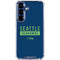 NFL Seattle Seahawks Blue Performance Series Galaxy S25 Clear Case