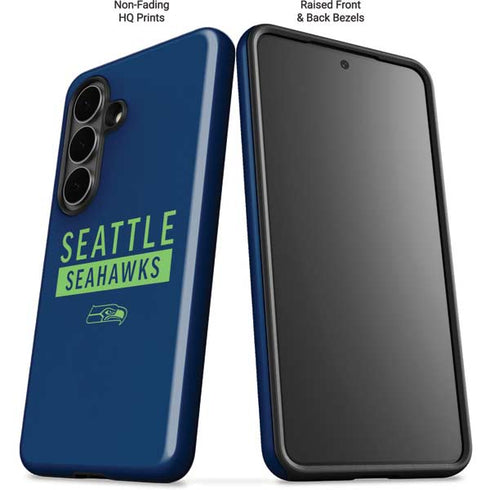 NFL Seattle Seahawks Blue Performance Series Galaxy S26 Plus Impact Case