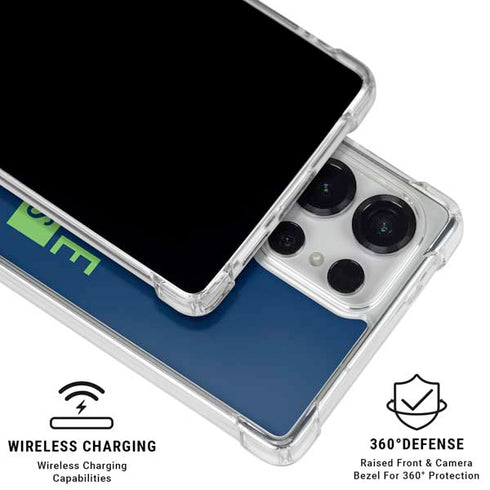 NFL Seattle Seahawks Blue Performance Series Galaxy S26 Ultra Clear Case