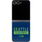 NFL Seattle Seahawks Blue Performance Series Galaxy Z Flip6 Skin