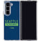 NFL Seattle Seahawks Blue Performance Series Galaxy Z Fold5 5G Clear Case