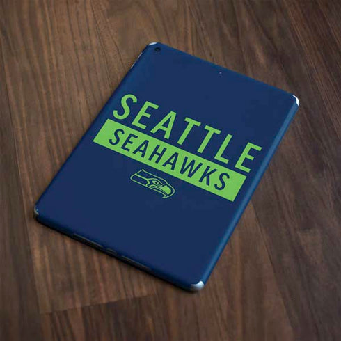 NFL Seattle Seahawks Blue Performance Series Apple iPad Skin