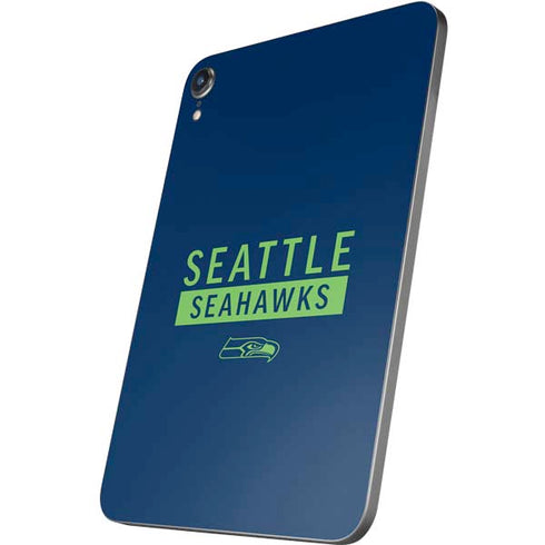 NFL Seattle Seahawks Blue Performance Series Apple iPad Mini Skin