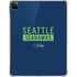 NFL Seattle Seahawks Blue Performance Series iPad Pro 11in (2024) Clear Case