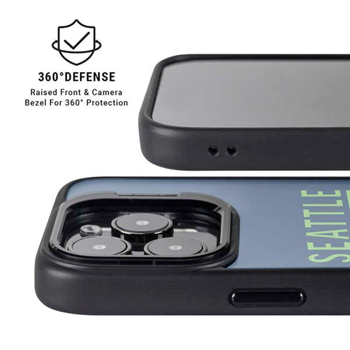 NFL Seattle Seahawks Blue Performance Series iPhone 13 Pro Max Kickstand Case