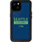 NFL Seattle Seahawks Blue Performance Series iPhone 15 Plus Waterproof Case