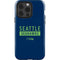 NFL Seattle Seahawks Blue Performance Series iPhone 15 Pro Impact Case
