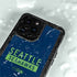 NFL Seattle Seahawks Blue Performance Series iPhone 15 Pro Waterproof Case