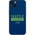 NFL Seattle Seahawks Blue Performance Series iPhone 15 Skin