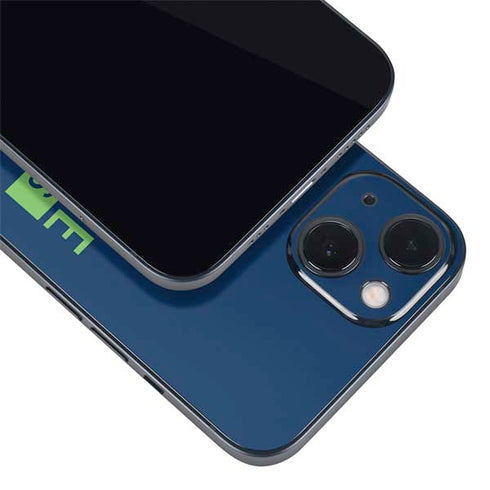 NFL Seattle Seahawks Blue Performance Series iPhone 15 Skin