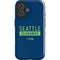 NFL Seattle Seahawks Blue Performance Series iPhone 16 Impact Case