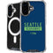 NFL Seattle Seahawks Blue Performance Series iPhone 16 MagSafe Case