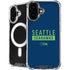 NFL Seattle Seahawks Blue Performance Series iPhone 16 MagSafe Case