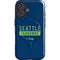 NFL Seattle Seahawks Blue Performance Series iPhone 16 Magsafe Impact Case