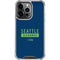 NFL Seattle Seahawks Blue Performance Series iPhone 16 Pro Clear Case