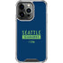NFL Seattle Seahawks Blue Performance Series iPhone 16 Pro Clear Case