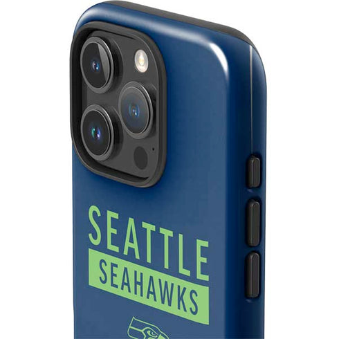 NFL Seattle Seahawks Blue Performance Series iPhone 16 Pro Impact Case