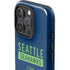 NFL Seattle Seahawks Blue Performance Series iPhone 16 Pro Impact Case