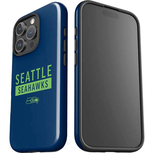 NFL Seattle Seahawks Blue Performance Series iPhone 16 Pro Impact Case