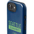 NFL Seattle Seahawks Blue Performance Series iPhone 16e Impact Case