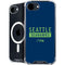 NFL Seattle Seahawks Blue Performance Series iPhone 16e MagSafe Case