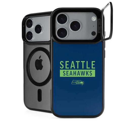 NFL Seattle Seahawks Blue Performance Series iPhone 18 Pro Kickstand Case