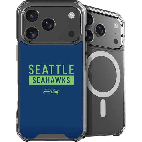 NFL Seattle Seahawks Blue Performance Series iPhone 18 Pro MagSafe Case
