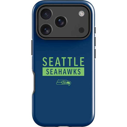 NFL Seattle Seahawks Blue Performance Series iPhone 18 Pro Max Impact Case