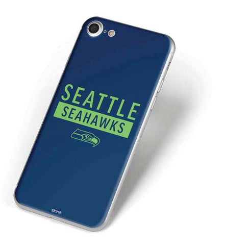 NFL Seattle Seahawks Blue Performance Series iPhone 8 Skin