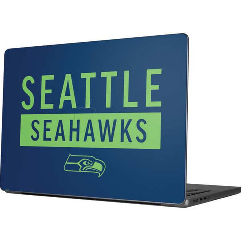 NFL Seattle Seahawks Blue Performance Series Apple MacBook Pro 14-inch Skin