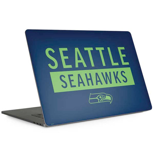NFL Seattle Seahawks Blue Performance Series MacBook Skins