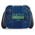 NFL Seattle Seahawks Blue Performance Series Nintendo Skins