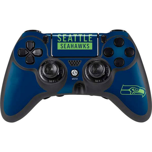 NFL Seattle Seahawks Blue Performance Series PlayStation PS4 Skins