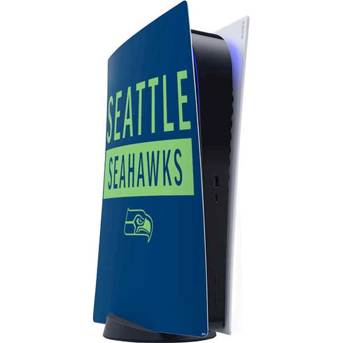 NFL Seattle Seahawks Blue Performance Series PlayStation PS5 Skins