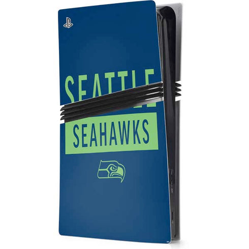 NFL Seattle Seahawks Blue Performance Series PlayStation PS5 Skins