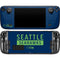 NFL Seattle Seahawks Blue Performance Series Steam Deck Handheld Gaming Computer OLED Skin