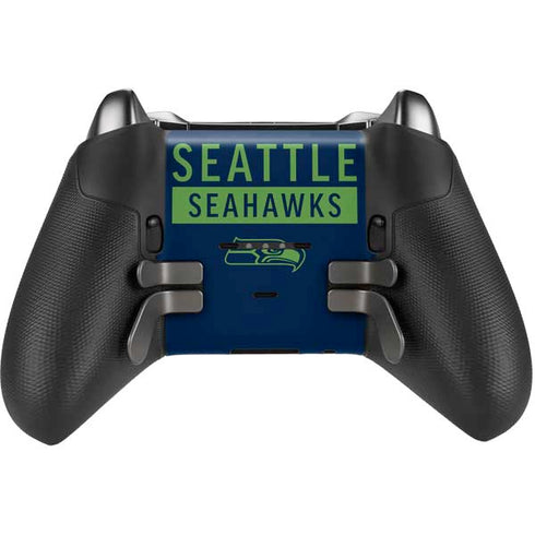 NFL Seattle Seahawks Blue Performance Series Xbox Elite Wireless Controller Series 2 Skin