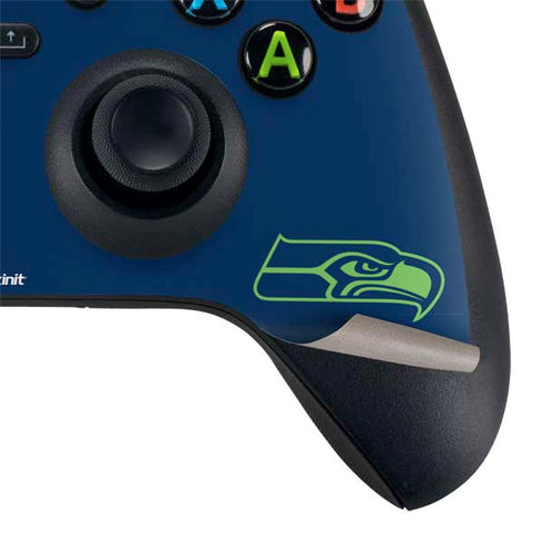 NFL Seattle Seahawks Blue Performance Series XBox Series X Digital Edition Bundle Skin